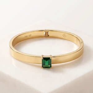 Emerald Horizon Bangle