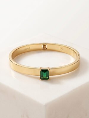 Emerald Horizon Bangle