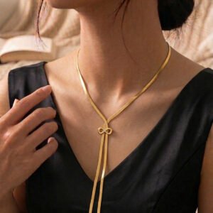 Eternity Bow Flat Chain