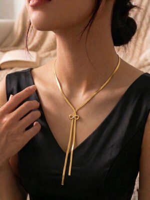 Eternity Bow Flat Chain