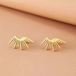 Eyelash Sunburst Minimum Studs