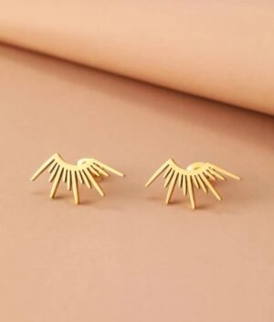 Eyelash Sunburst Minimum Studs
