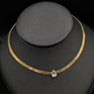 Dewdrop Flat Snake Chain